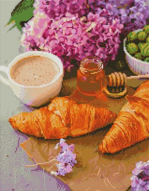 Фото Алмазна вишивка Бузковий сніданок BrushMe (GF5430) від інтернет-магазину рукоділля Sylarozumu.com.ua