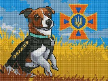 Картина зі страз Пес Патрон ColorArt (CLR-ST482)