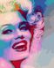 Комплектація Картина за номерами Мерілін Монро в стилі поп-арт (BRM41808) від інтернет-магазину товарів для творчості Sylarozumu.com.ua