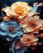 Комплектація Розмальовка по цифрам Ніжні квіти (BRM47484) від інтернет-магазину товарів для творчості Sylarozumu.com.ua