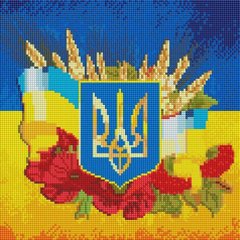 Фото Мозаїка алмазна Символи України ColorArt (CLR-TT606) від інтернет-магазину рукоділля Sylarozumu.com.ua