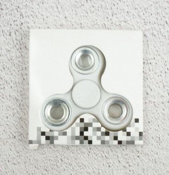 Спинер Tri Fidget (Бело-Белый)