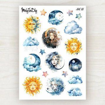 Стикеры с наклейками MriyTaDiy, Art-88, Погода