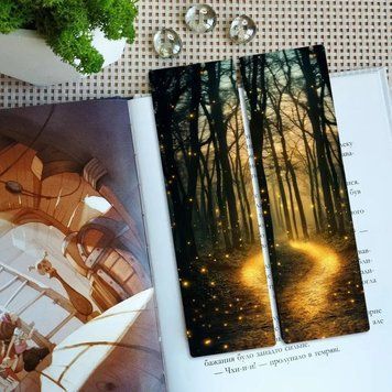 Закладка для книг MriyTaDiy, art bm-72 Світлячкова ніч