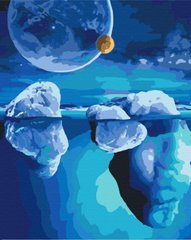 Фото Раскраска по номерам Космос ледников (BSM-B51485) от интернет-магазина картин-раскрасок Sylarozumu.com.ua