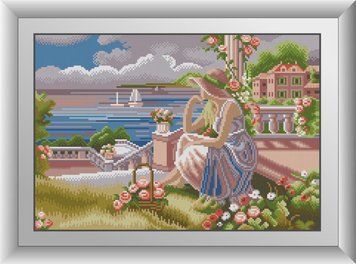 Фото Картина из страз Ожидание (полная зашивка, квадратные камни) Dream Art (DA-30151, ) от интернет-магазина рукоделия Sylarozumu.com.ua