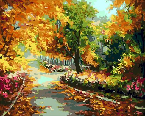 Фото Картина за номерами Середина осені (AS0265) ArtStory від інтернет-магазину картин-розмальовок Sylarozumu.com.ua
