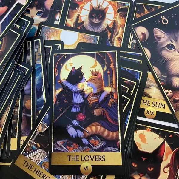 Фото Таро котів / Cat Tarot колоди карт від інтернет-магазину Sylarozumu.com.ua