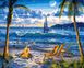 Комплектация Картина по номерам Райский пляж (VP1356) Babylon от интернет-магазина товаров для творчества Sylarozumu.com.ua
