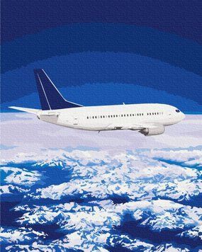 Фото BSM-B52837 Картина по номерам Полет в небесах 40 х 50 см BrushMe от интернет-магазина картин-раскрасок Sylarozumu.com.ua