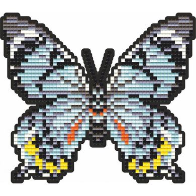 Фото Алмазна вишивка Голубий метелик Арт Соло (БАТ28) від інтернет-магазину рукоділля Sylarozumu.com.ua