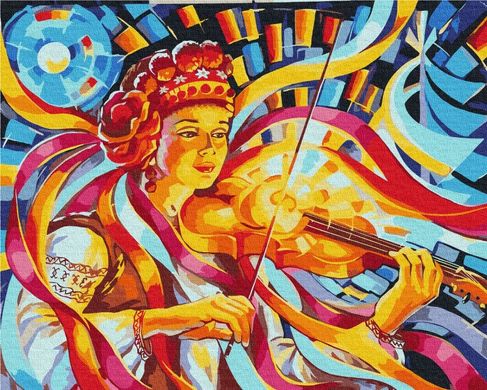 Фото Картина по номерам Волшебная скрипка ©Олег Лобурак (BS53315) (Без коробки) от интернет-магазина картин-раскрасок Sylarozumu.com.ua