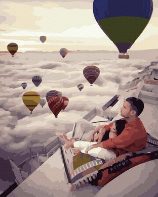 Фото Малюнок по цифрам Захоплива краса повітряних куль (BRM41246) від інтернет-магазину картин-розмальовок Sylarozumu.com.ua