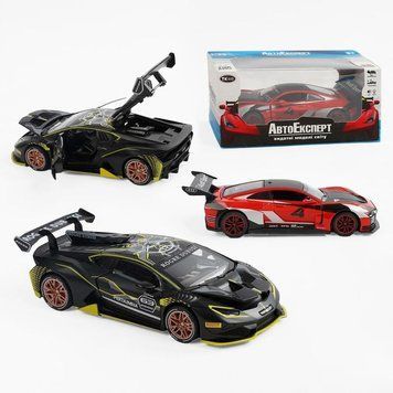 Машина AutoExpert (20458) 2 види, металопластик, звук, світло, інерція, в коробці настільна гра &mdash; що в комплекті | Sylarozumu.com.ua