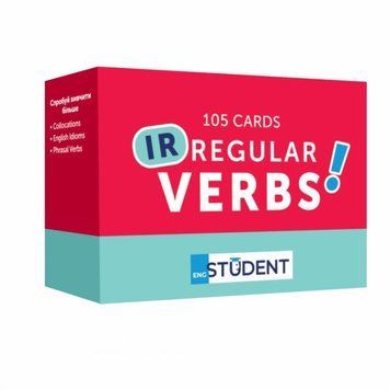 Картки для вивчення - Irregular Verbs настільна гра &mdash; що в комплекті | Sylarozumu.com.ua