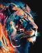 Комплектація Картина за номерами Граціозний лев з фарбами металік extra ©art_selena_ua (KH6517) Ідейка від інтернет-магазину товарів для творчості Sylarozumu.com.ua