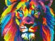 Комплектация Картина из страз Радужный лев Rainbow Art (EJ1232, ) от интернет-магазина наборов для рукоделия Sylarozumu.com.ua