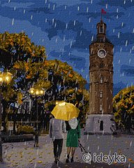 Фото Картина за номерами Вінниця. Гуляючи під дощем (KH4797) Идейка від інтернет-магазину картин-розмальовок Sylarozumu.com.ua
