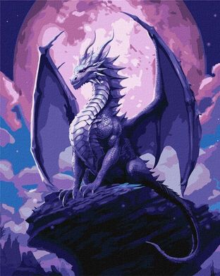 Фото Розмальовка для дорослих Величний дракон ©art_selena_ua (KHO5118) Ідейка (Без коробки) від інтернет-магазину картин-розмальовок Sylarozumu.com.ua