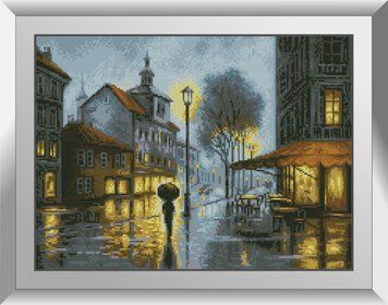 Фото Картина з страз Ніч над містом Dream Art (DA-31250) від інтернет-магазину рукоділля Sylarozumu.com.ua