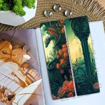 Закладка для книг MriyTaDiy, art bm-85 Сказочный Дракон