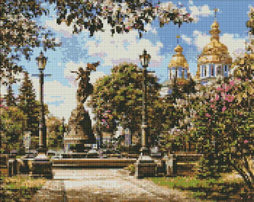 Алмазная мозаика украинская тематика и пейзаж Киева