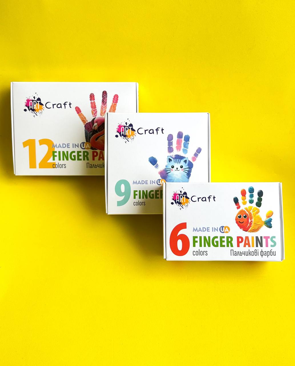пальчиковые краски для малышей