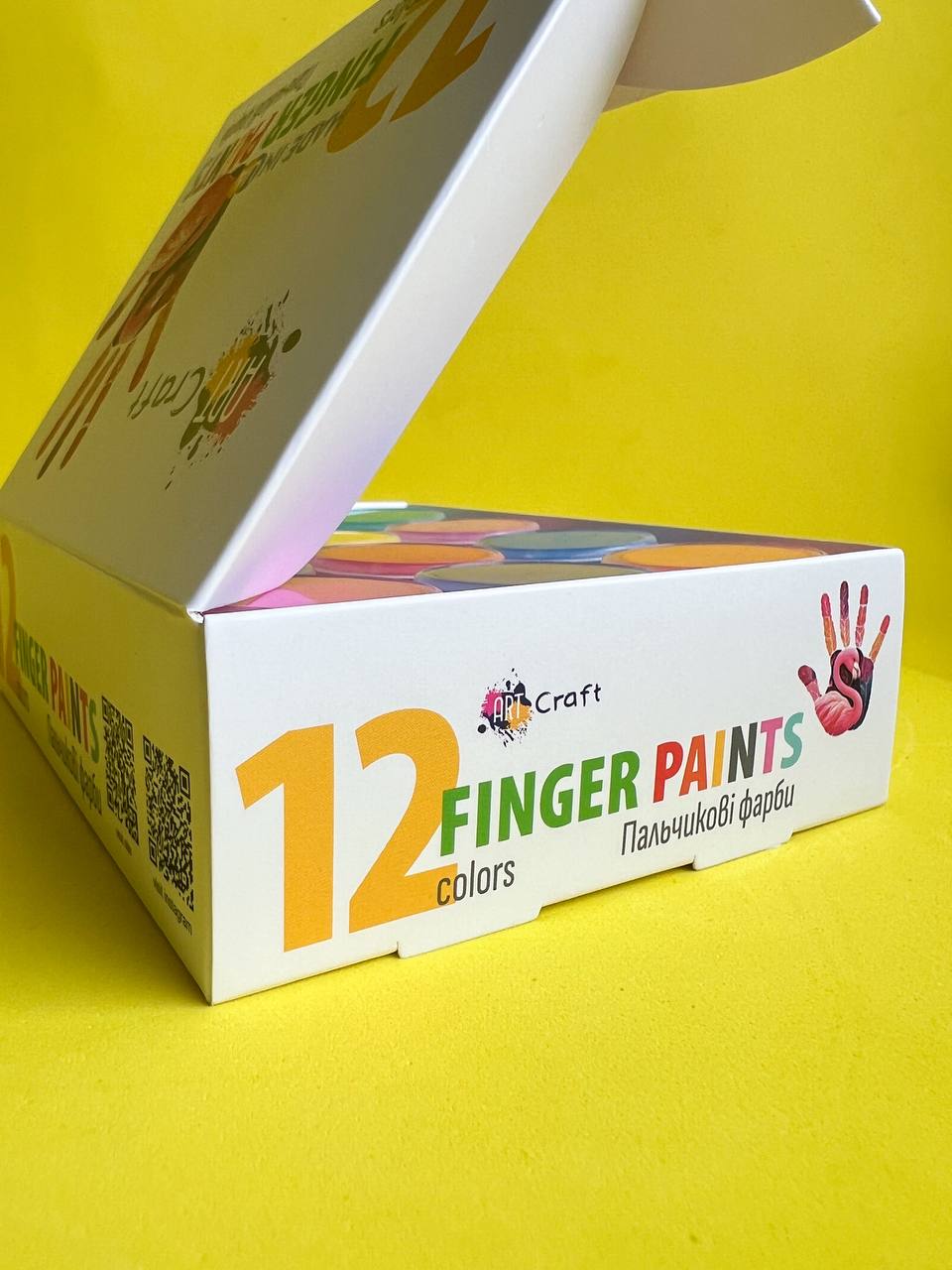 детские краски для рисования пальчиками